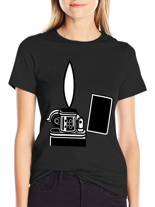 Zippo Lighter Graphic Tee - Cool & Unique Design