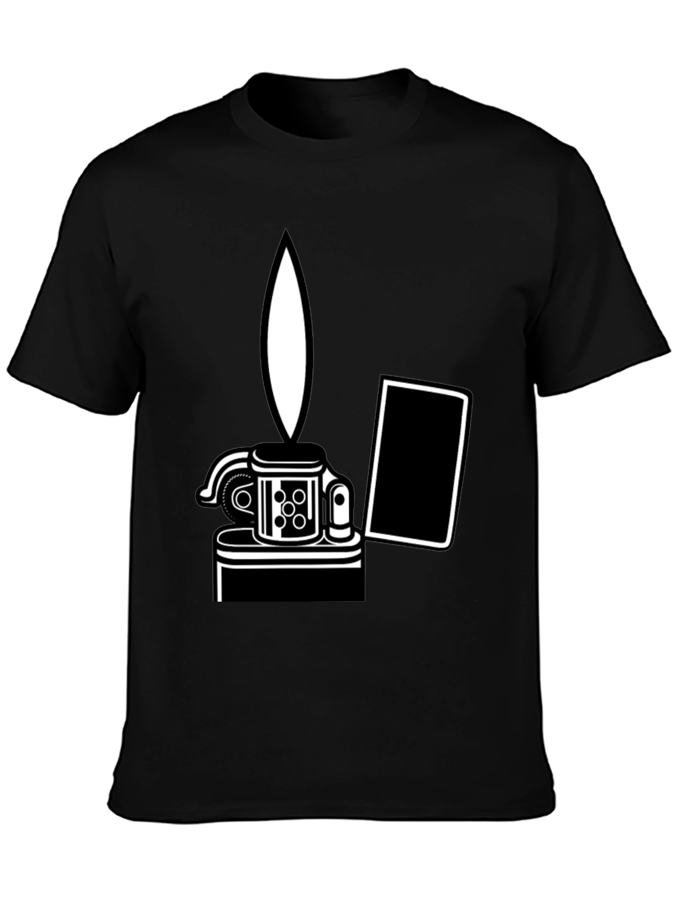 Zippo Lighter Graphic Tee - Cool & Unique Design