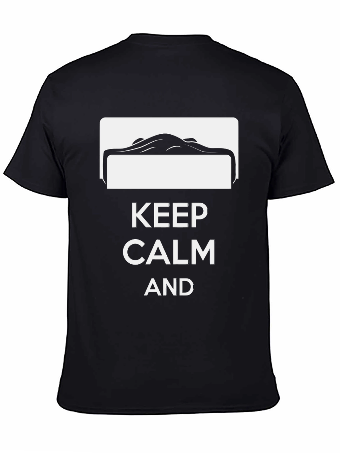 Keep Calm and Stingray T-Shirt - Black