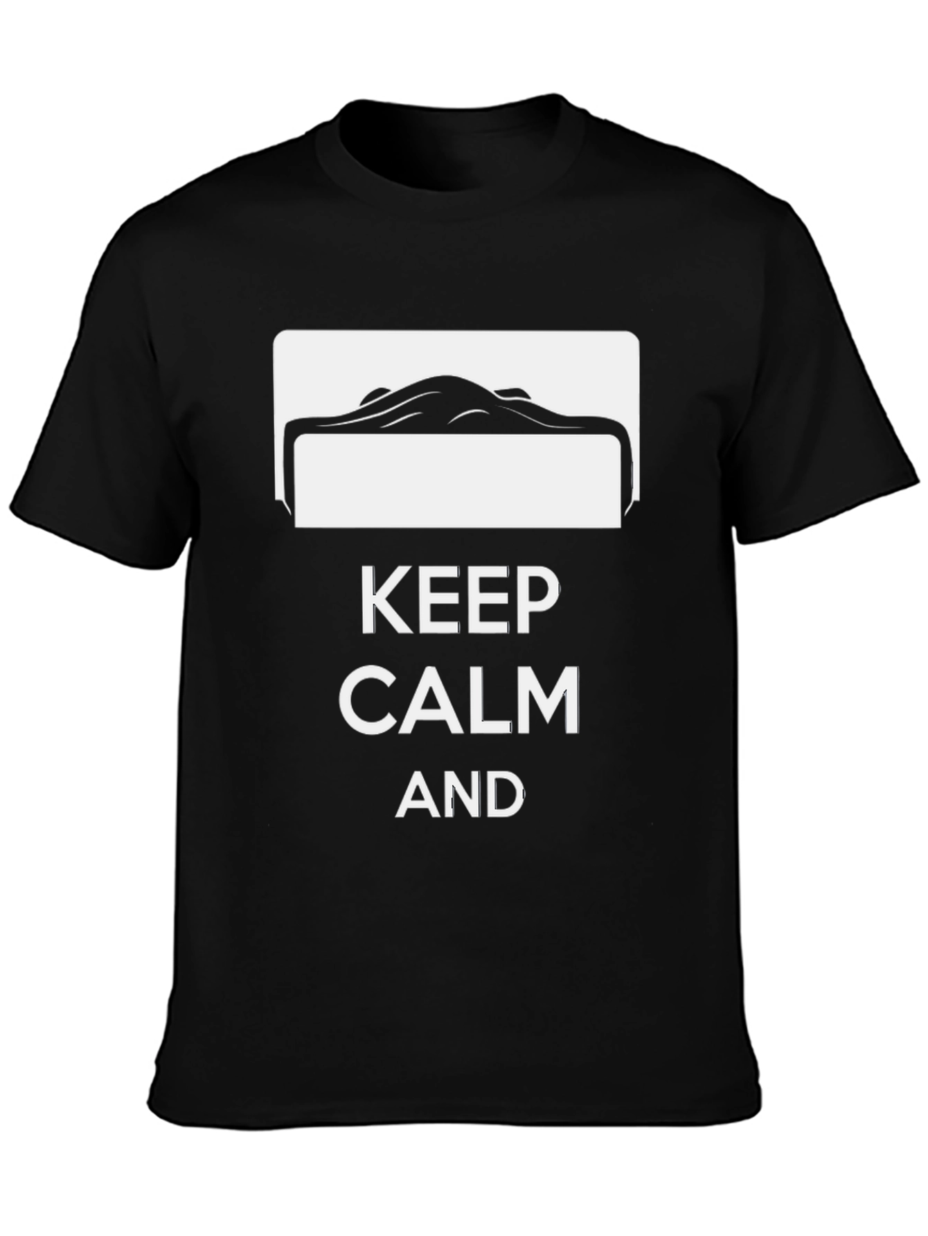 Keep Calm and Stingray T-Shirt - Black