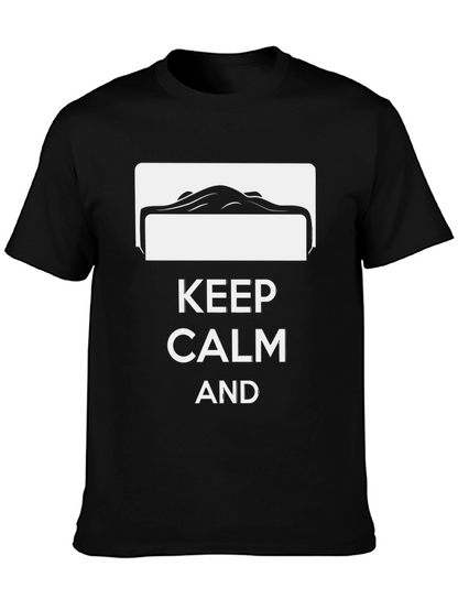 Keep Calm and Stingray T-Shirt - Black