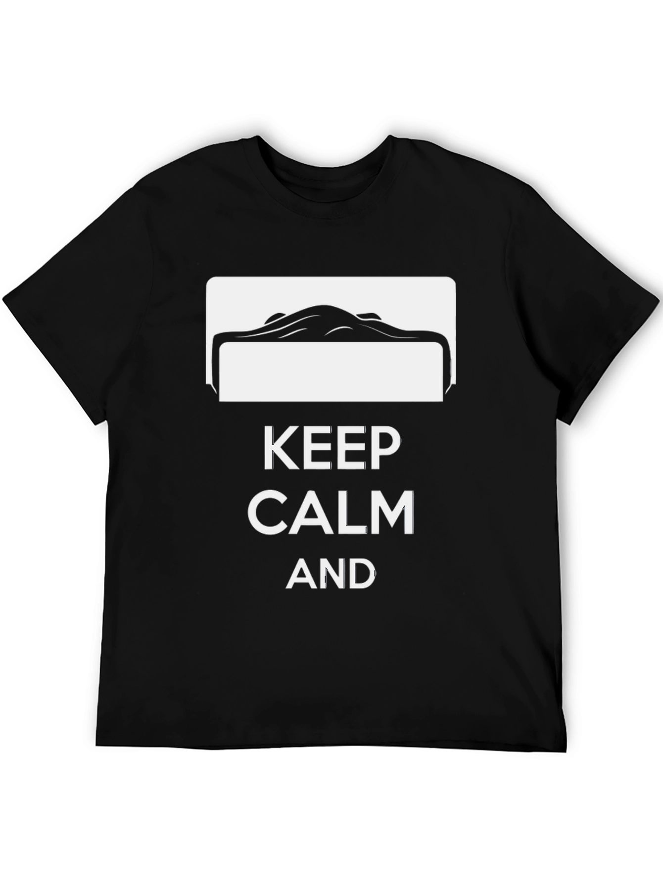 Keep Calm and Stingray T-Shirt - Black