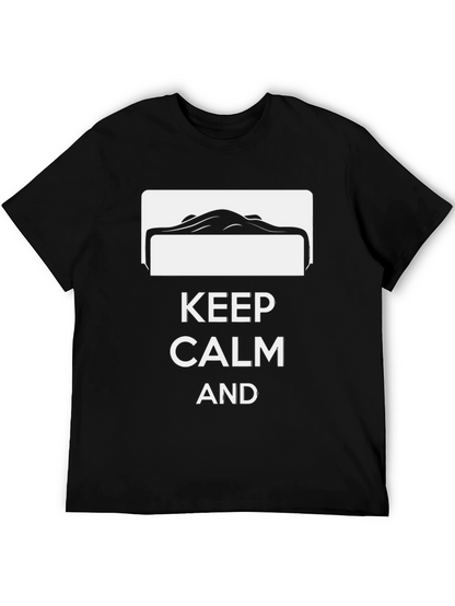 Keep Calm and Stingray T-Shirt - Black