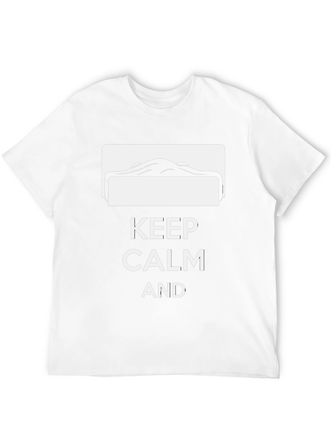 Keep Calm and Stingray T-Shirt - Black