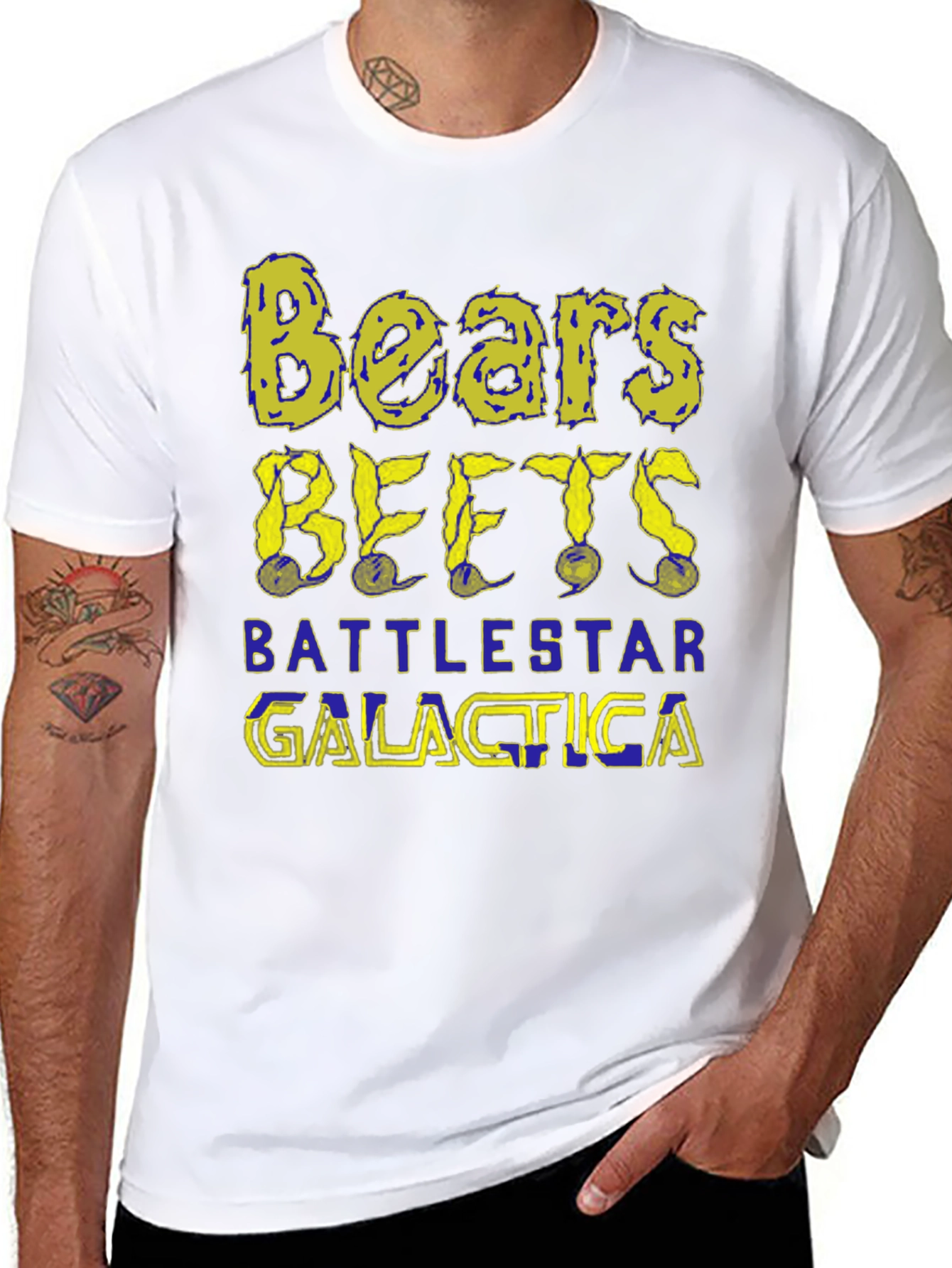 Bears Beets Battlestar Galactica T-Shirt