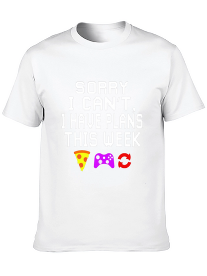 Gamers Busy Black T-Shirt
