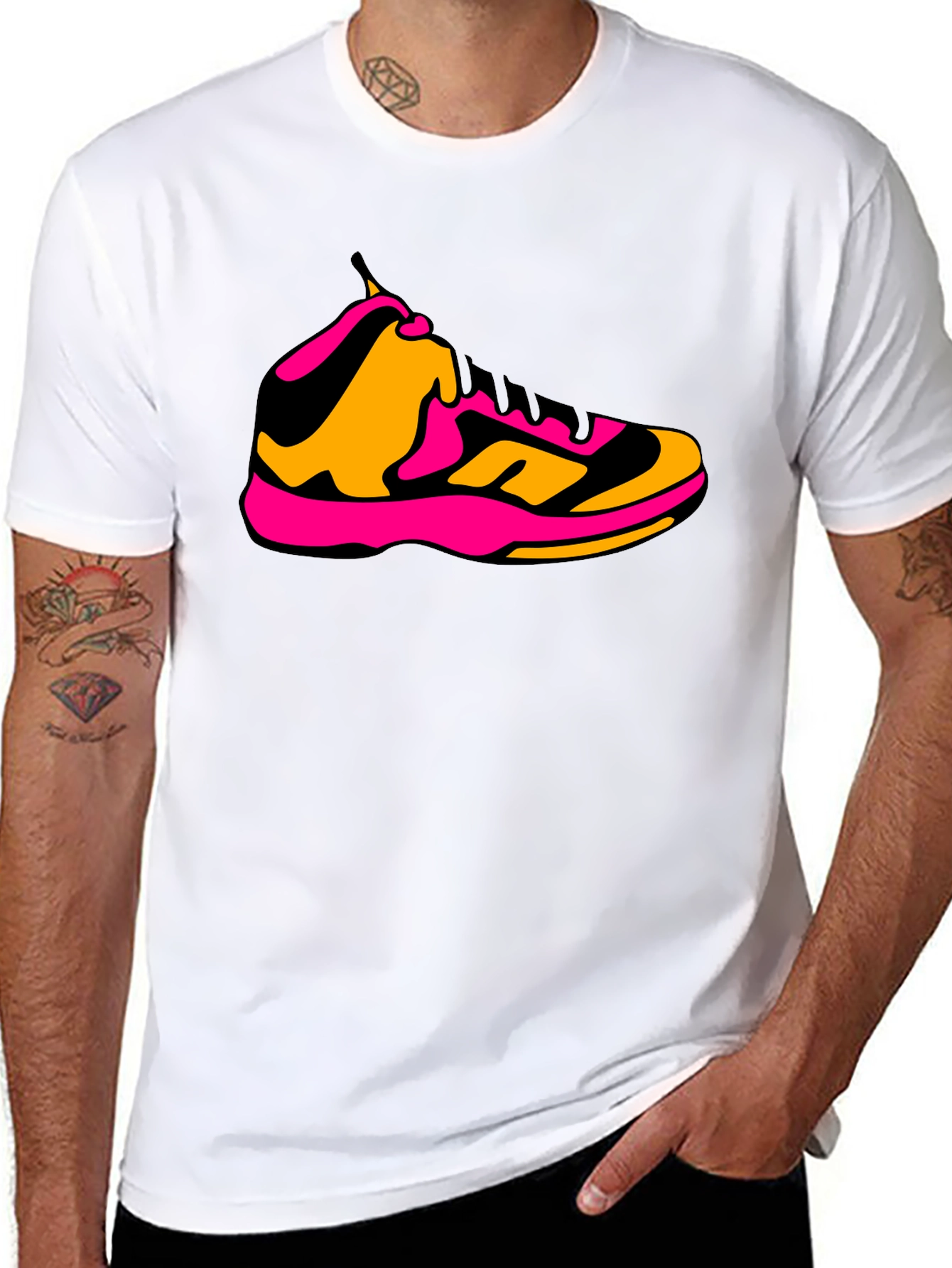 Trendy Sneaker Graphic Tee