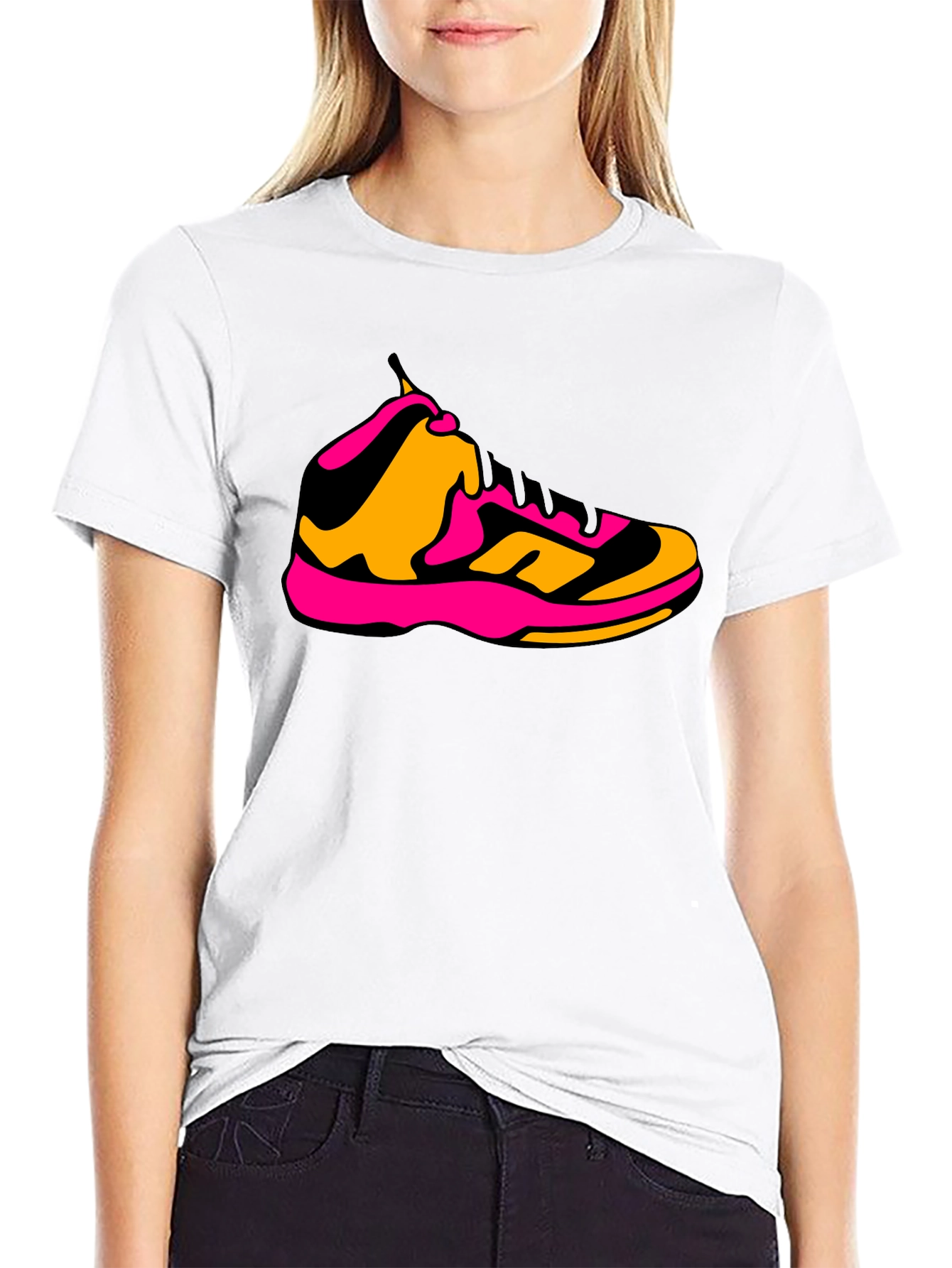 Trendy Sneaker Graphic Tee