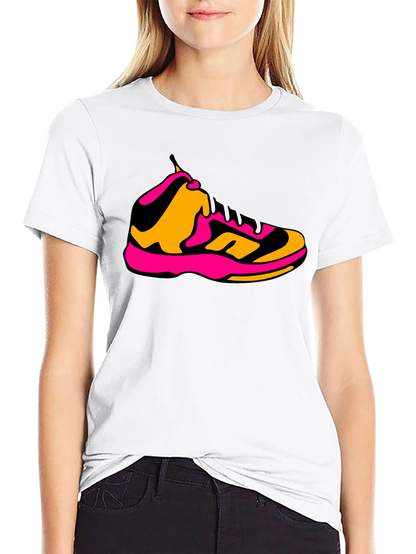 Trendy Sneaker Graphic Tee