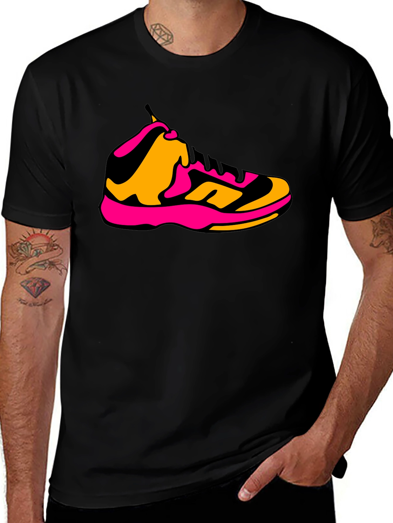 Trendy Sneaker Graphic Tee