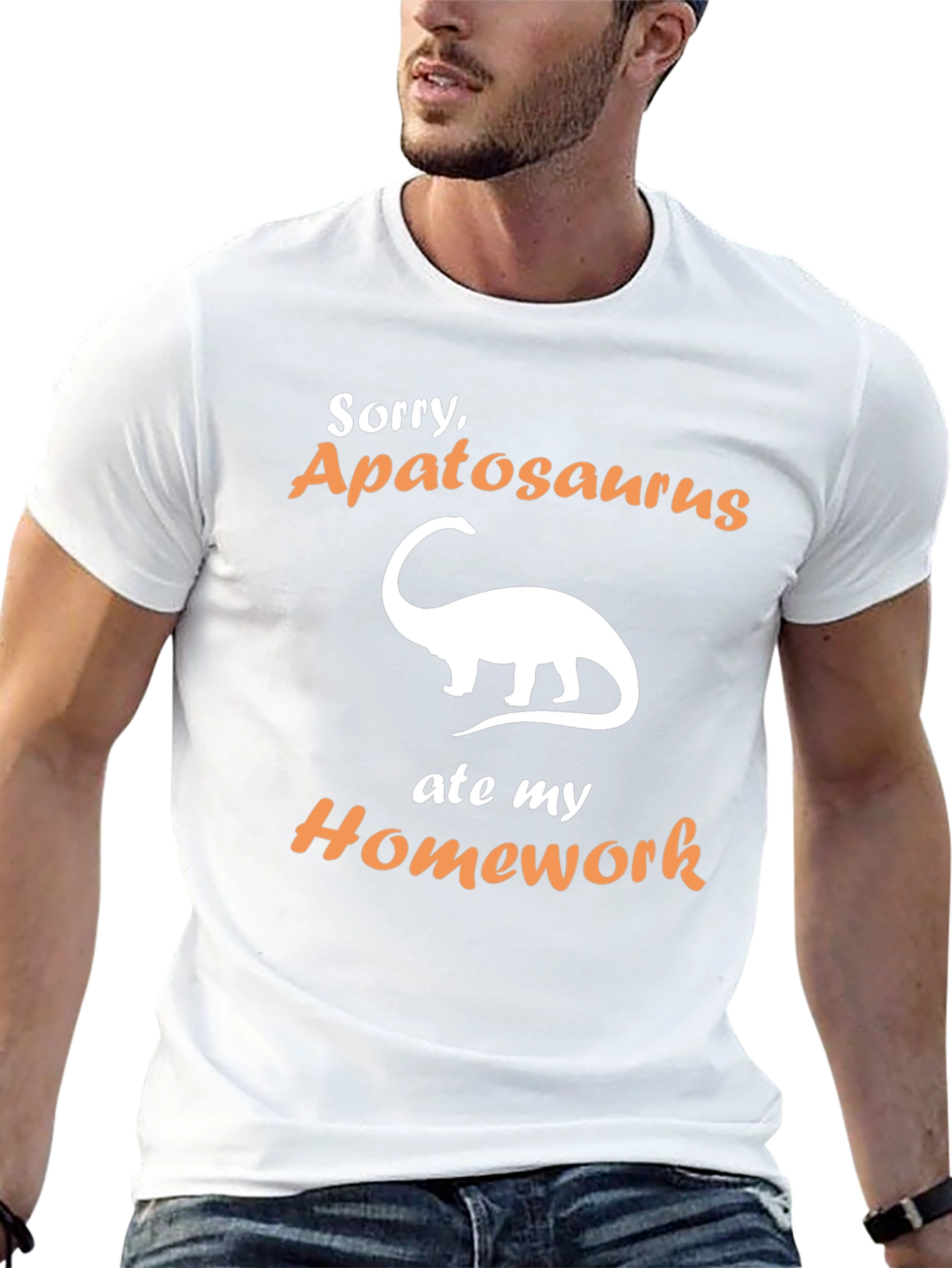 Sorry Apatosaurus Ate My Homework T-Shirt