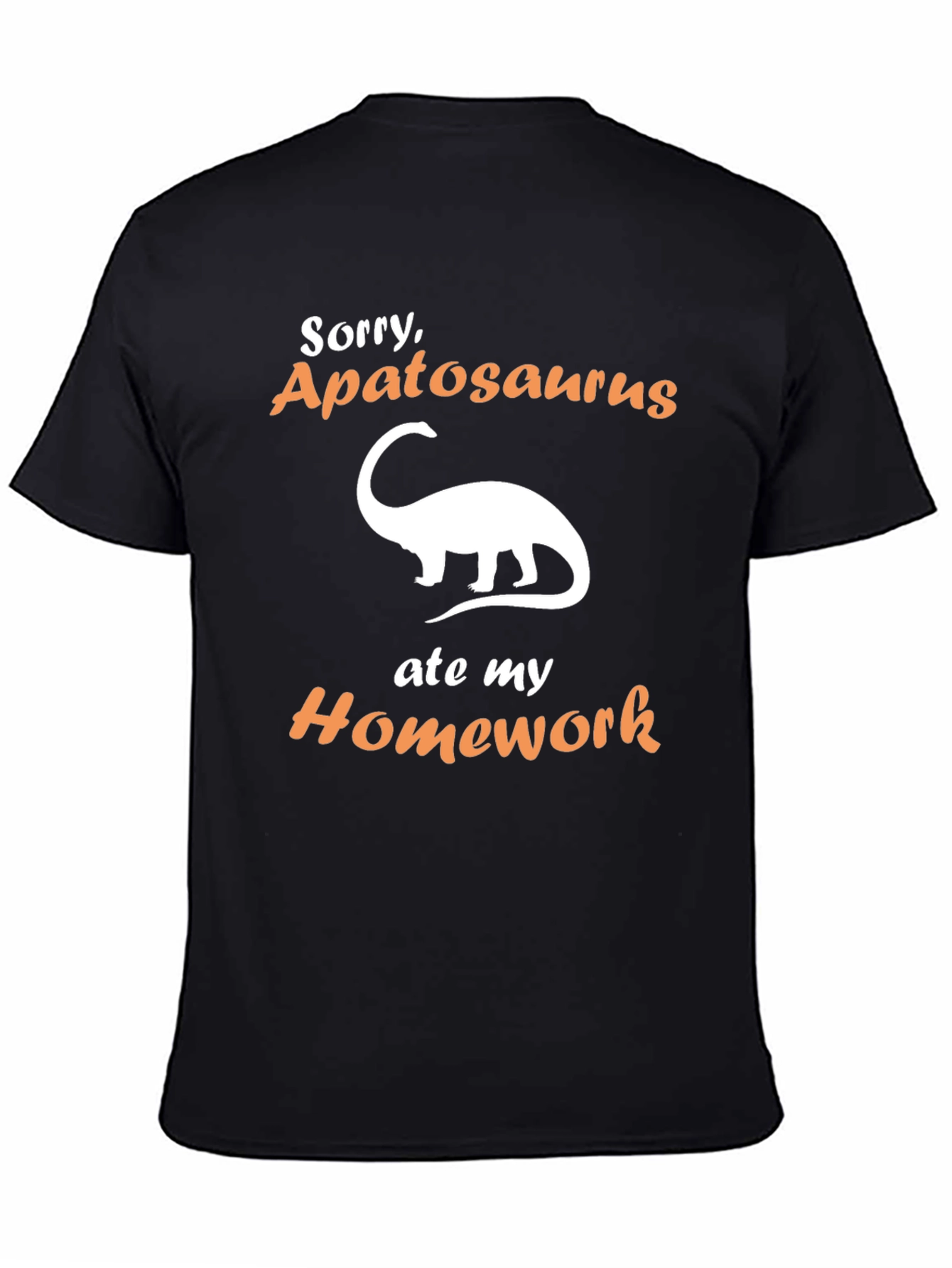Sorry Apatosaurus Ate My Homework T-Shirt