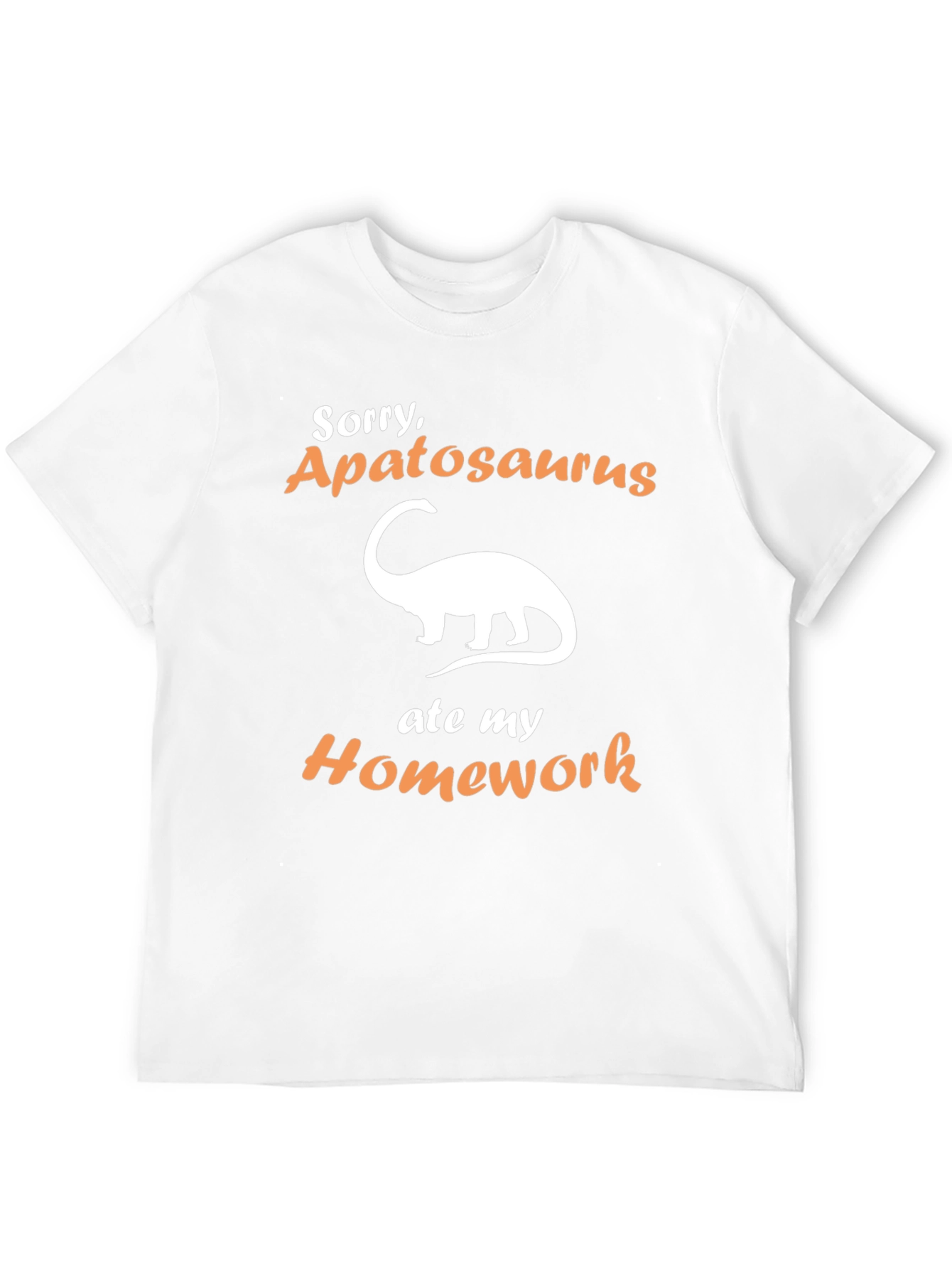 Sorry Apatosaurus Ate My Homework T-Shirt