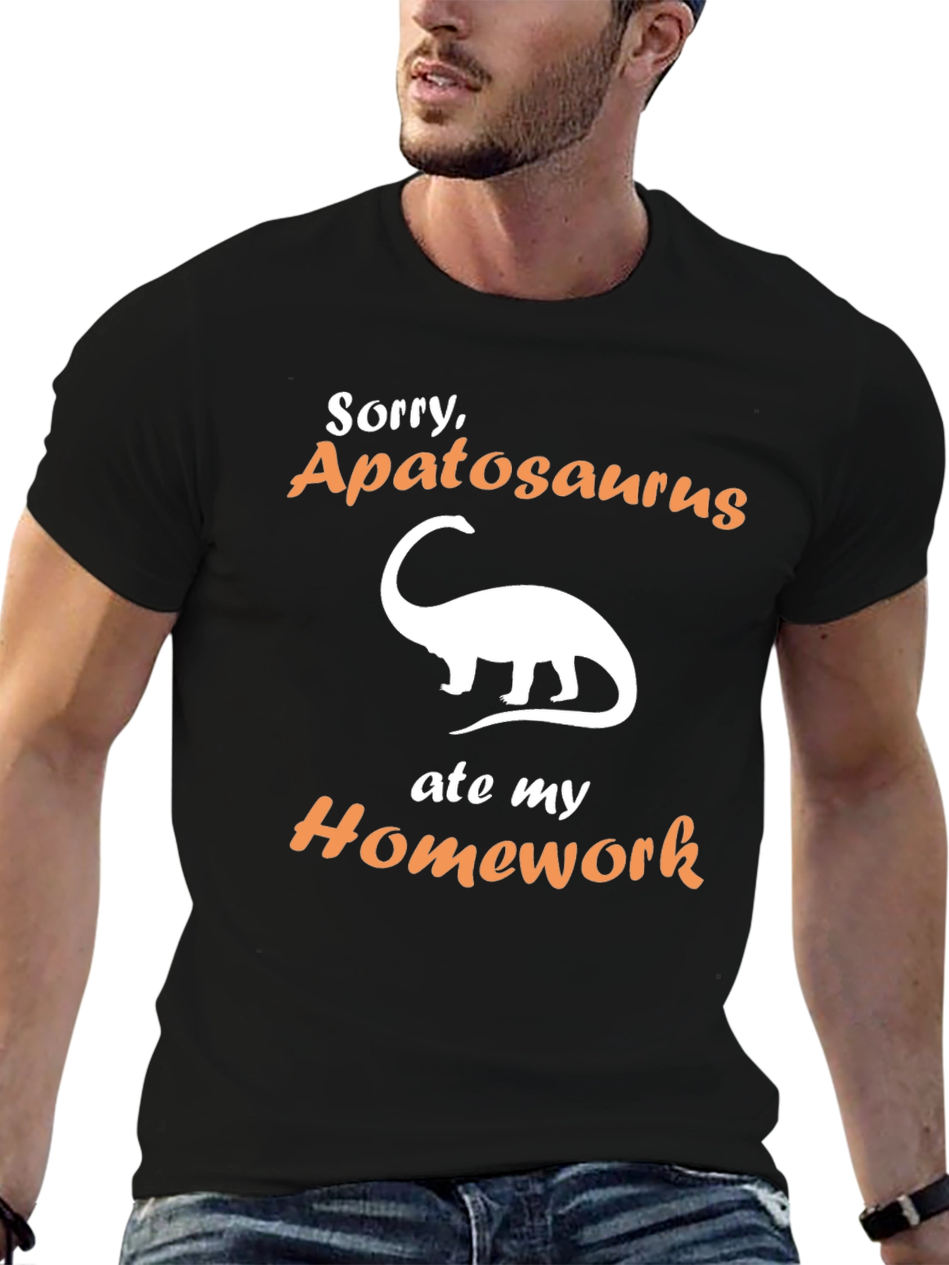 Sorry Apatosaurus Ate My Homework T-Shirt