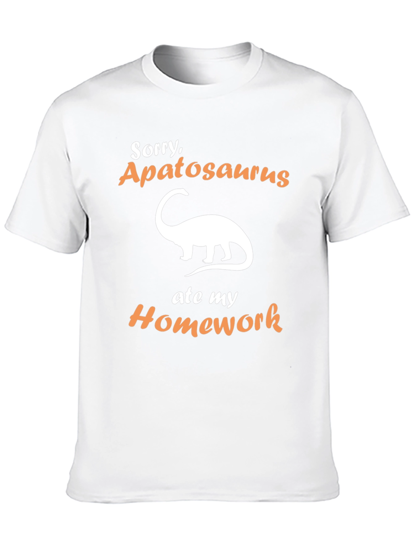 Sorry Apatosaurus Ate My Homework T-Shirt