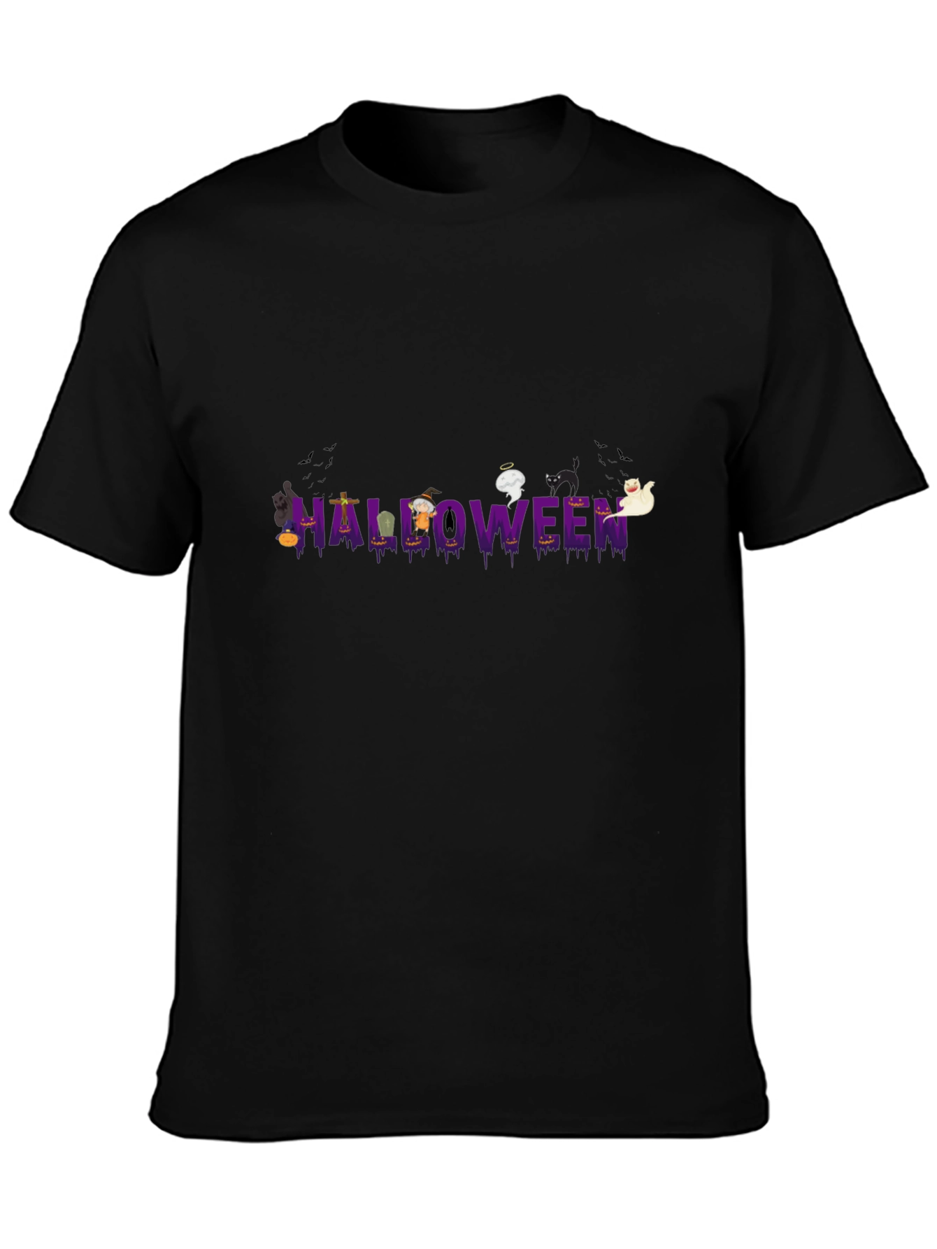 Halloween Spooky Cartoon Tee