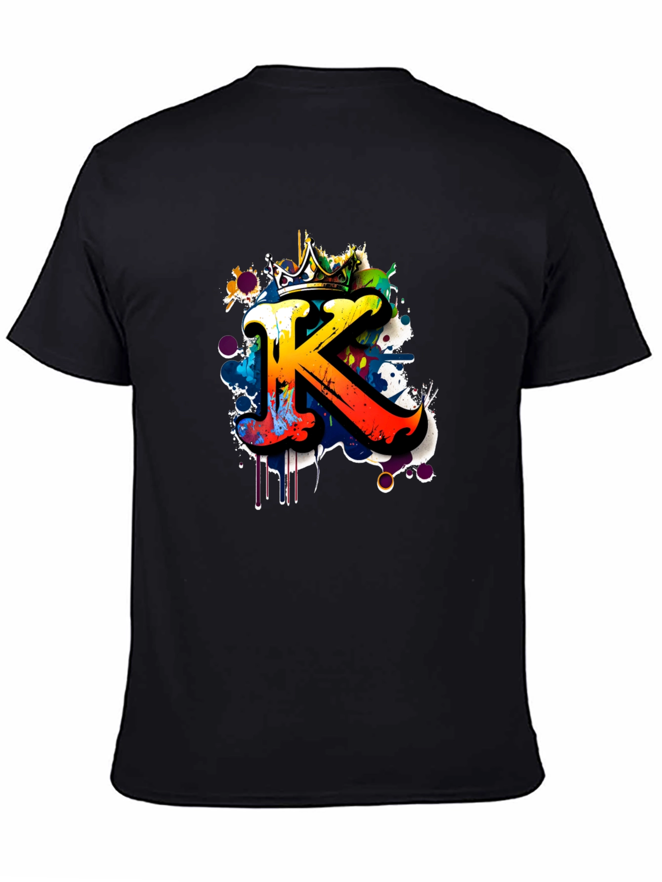 King K Graffiti T-Shirt - Urban Style Tee