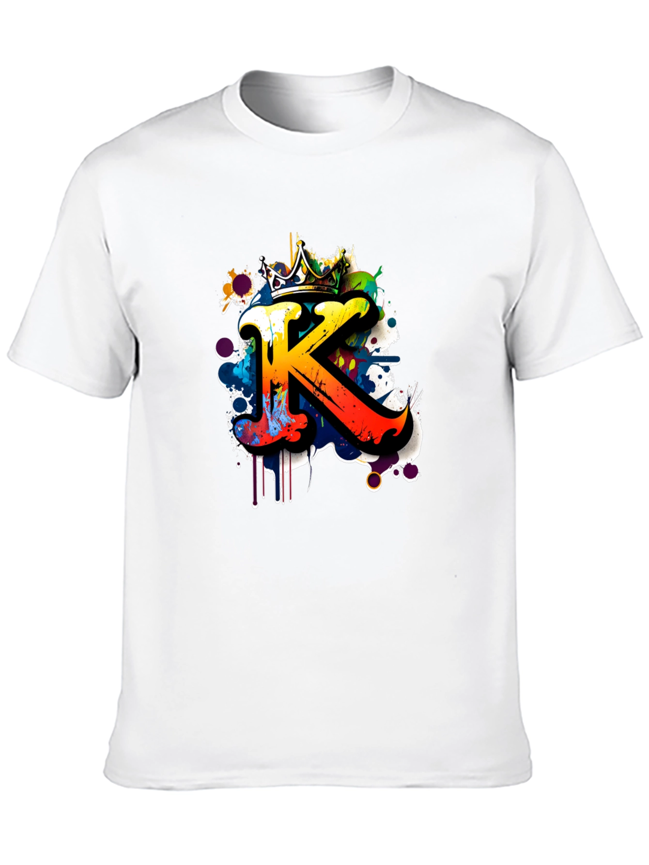 King K Graffiti T-Shirt - Urban Style Tee