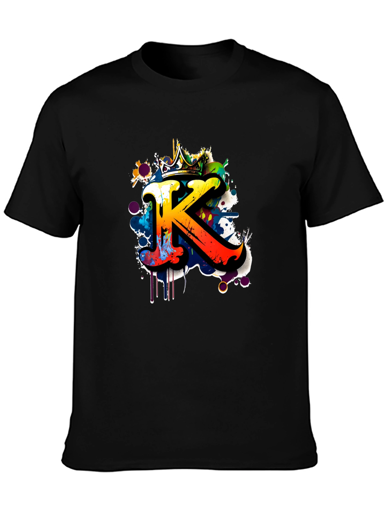 King K Graffiti T-Shirt - Urban Style Tee