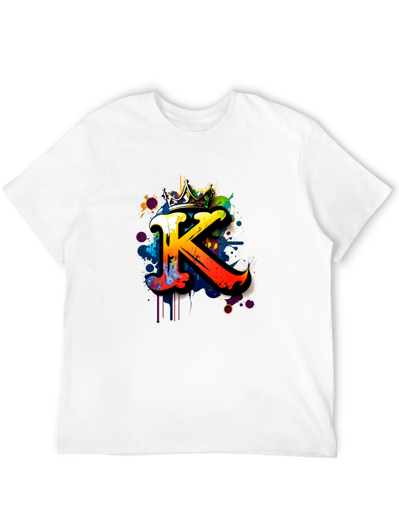 King K Graffiti T-Shirt - Urban Style Tee