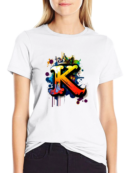 King K Graffiti T-Shirt - Urban Style Tee