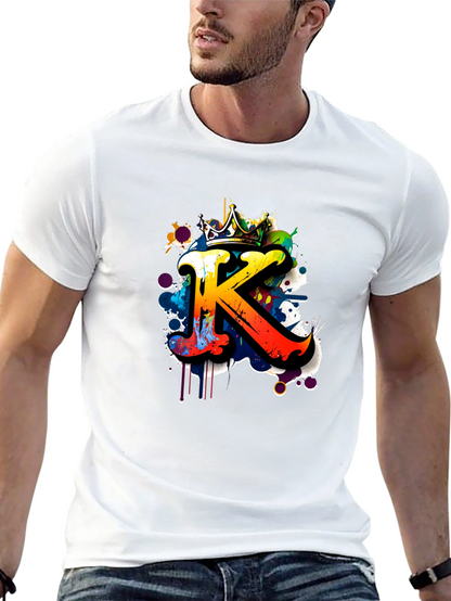 King K Graffiti T-Shirt - Urban Style Tee