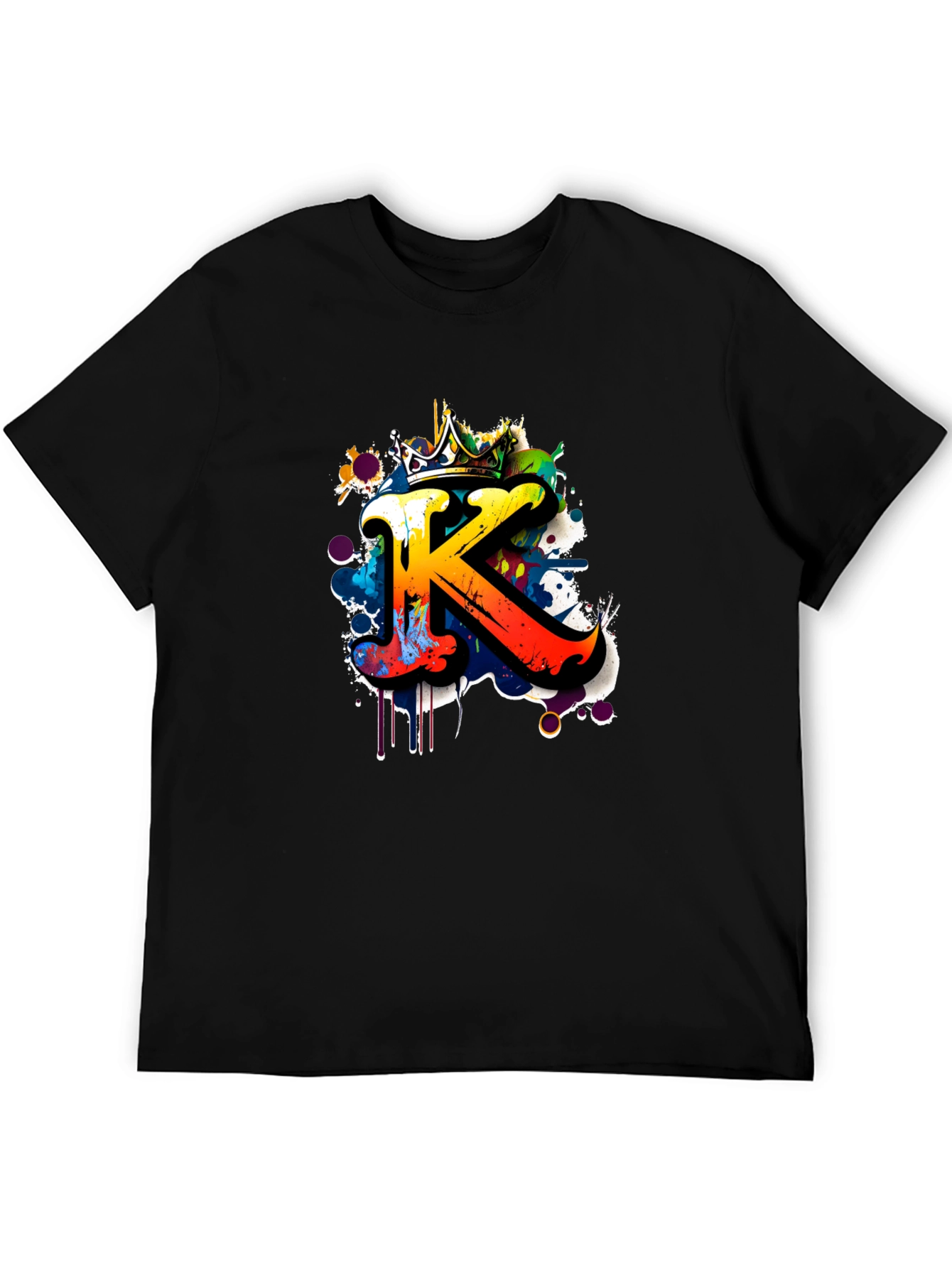 King K Graffiti T-Shirt - Urban Style Tee