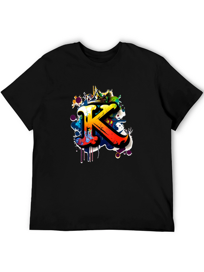 King K Graffiti T-Shirt - Urban Style Tee