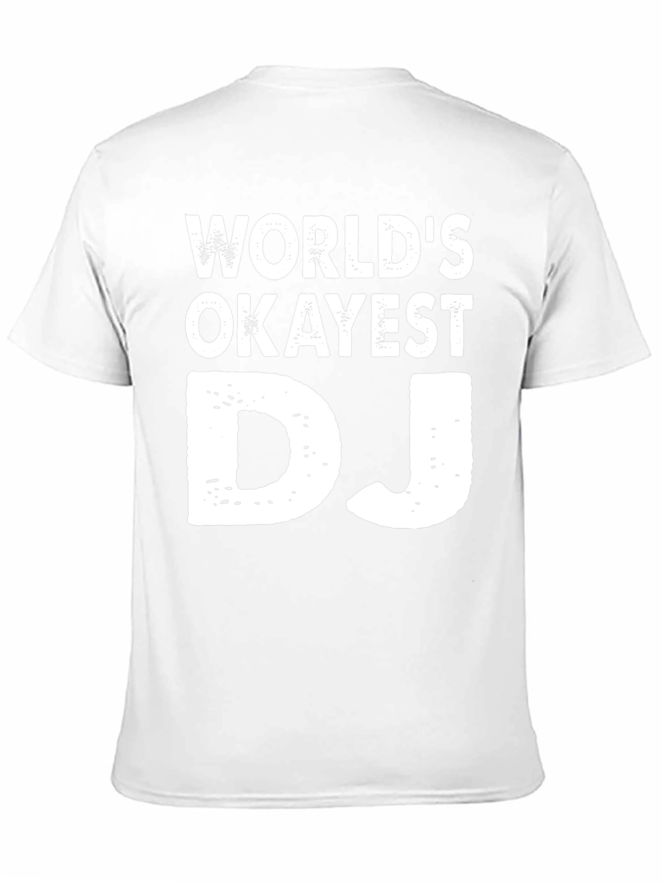 Worlds Okayest DJ Graphic Tee - Black