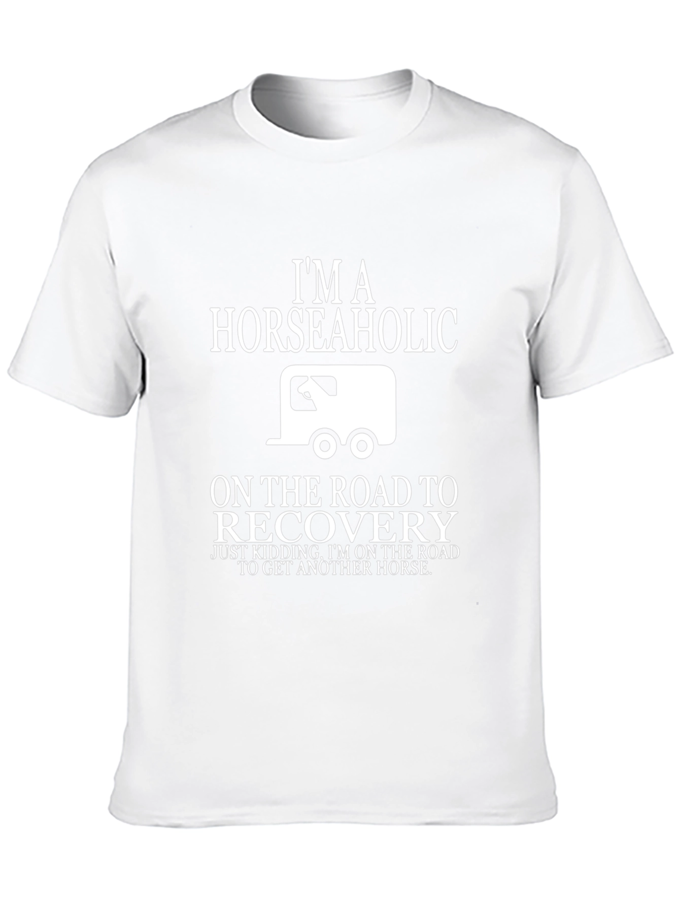 Horseaholic T-Shirt - Funny Horse Lover Tee
