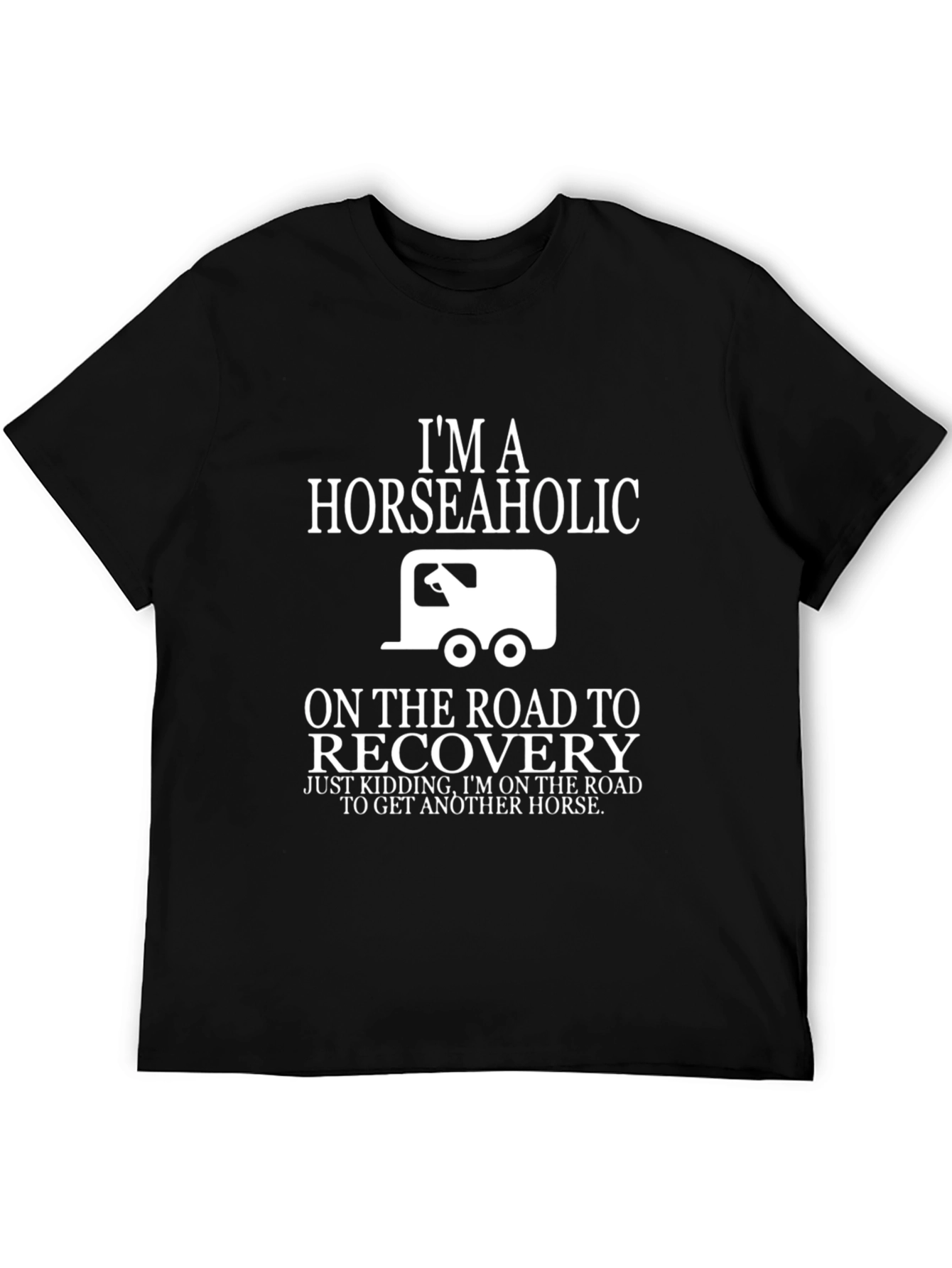 Horseaholic T-Shirt - Funny Horse Lover Tee