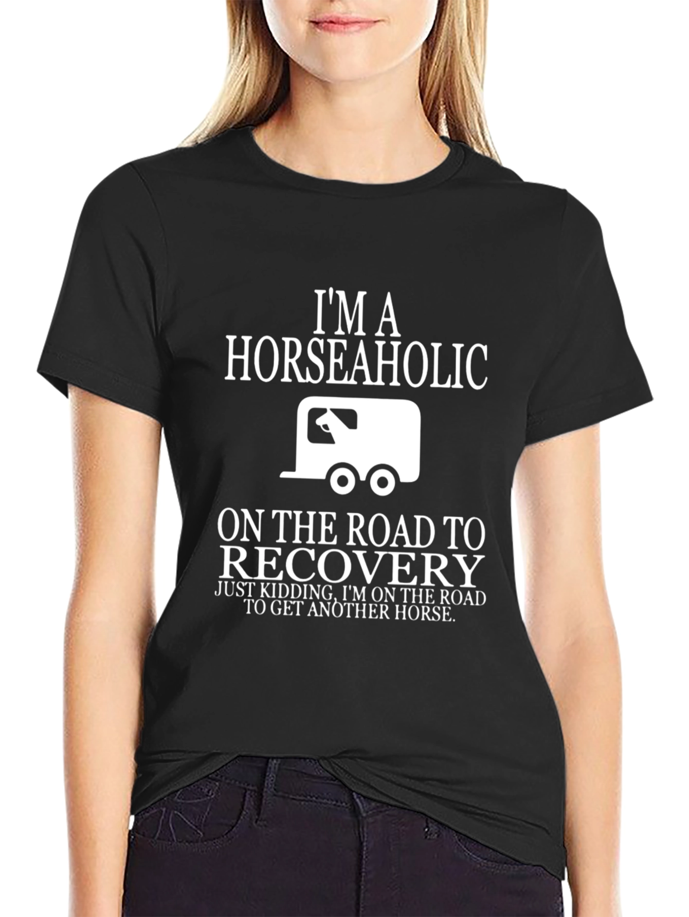 Horseaholic T-Shirt - Funny Horse Lover Tee