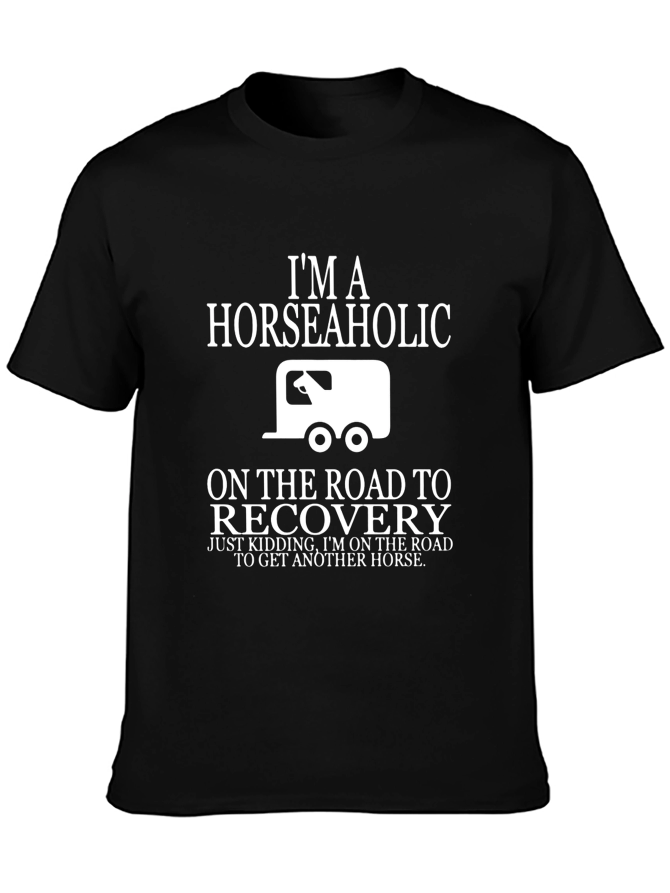 Horseaholic T-Shirt - Funny Horse Lover Tee