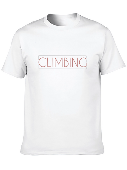 Climbing Enthusiast T-Shirt - Black