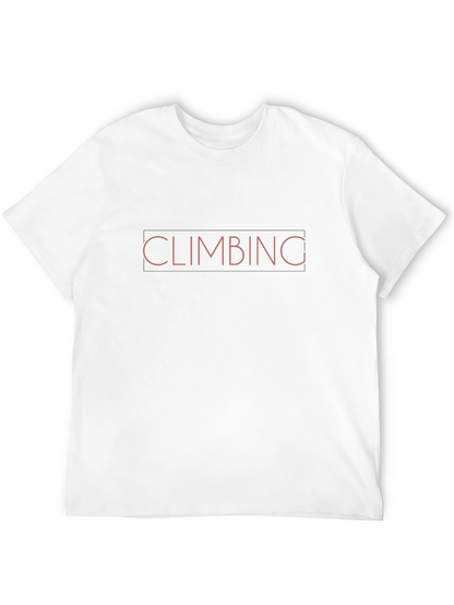 Climbing Enthusiast T-Shirt - Black