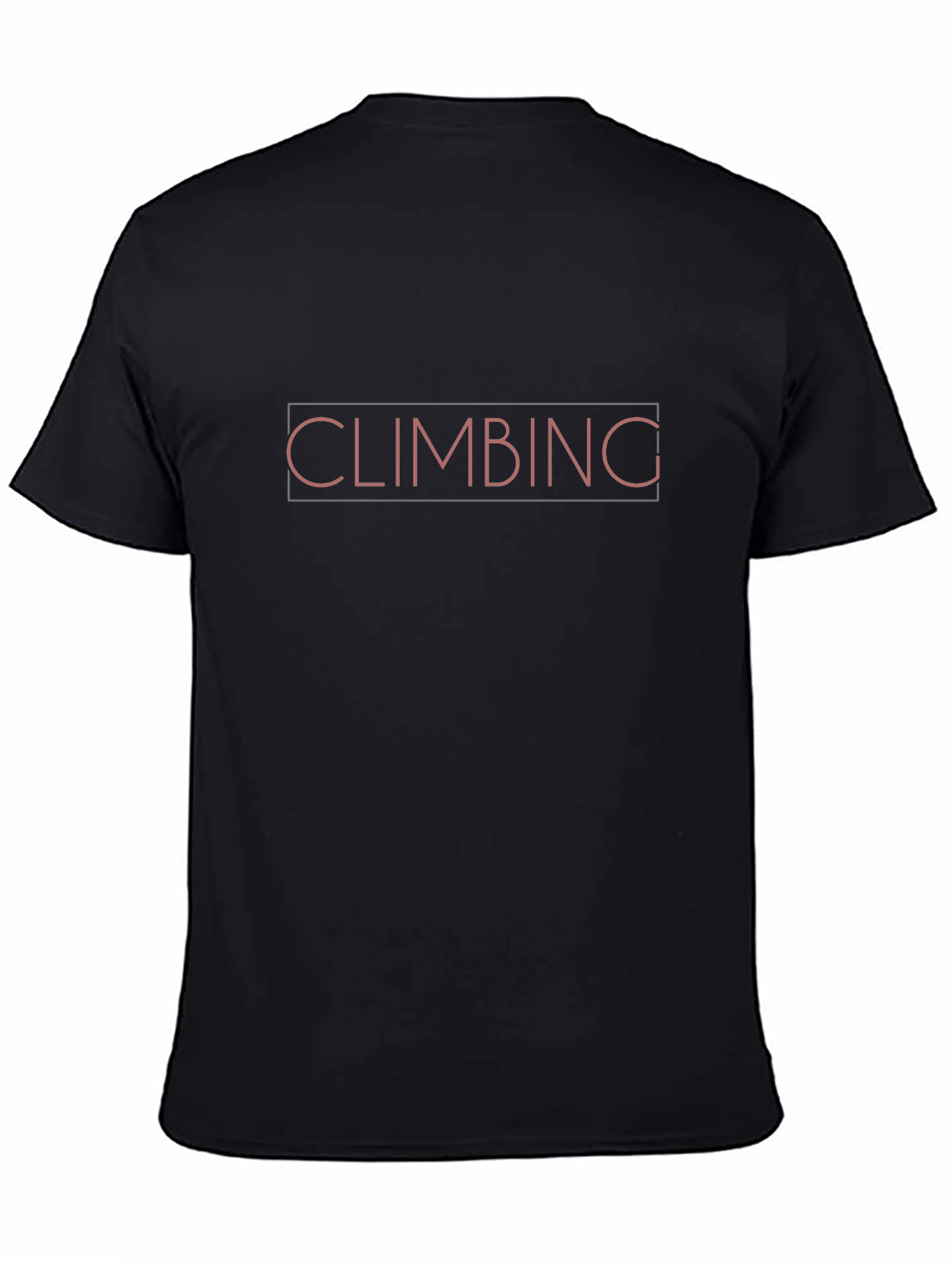 Climbing Enthusiast T-Shirt - Black