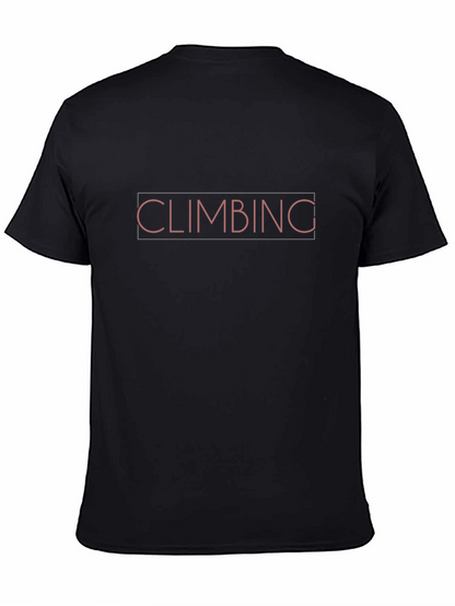 Climbing Enthusiast T-Shirt - Black
