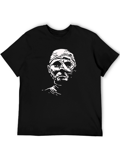Mummy Graphic Tee - Classic Horror Style