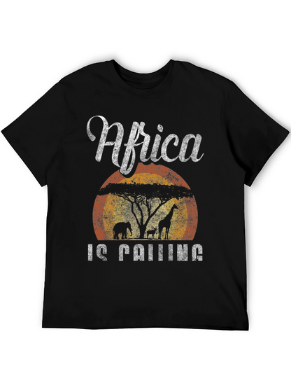 Africa Is Calling T-Shirt Safari Design