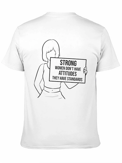 Empowered Woman Black T-Shirt