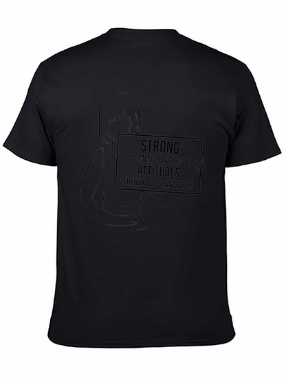 Empowered Woman Black T-Shirt