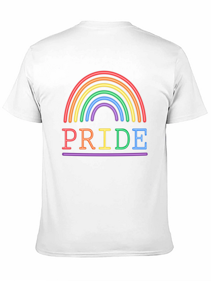 Pride Rainbow Graphic Tee - LGBTQ+ Support