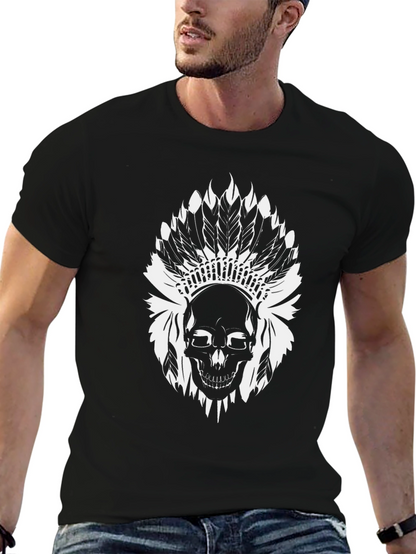 Skull Chief Black T-Shirt
