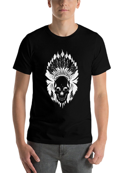 Skull Chief Black T-Shirt