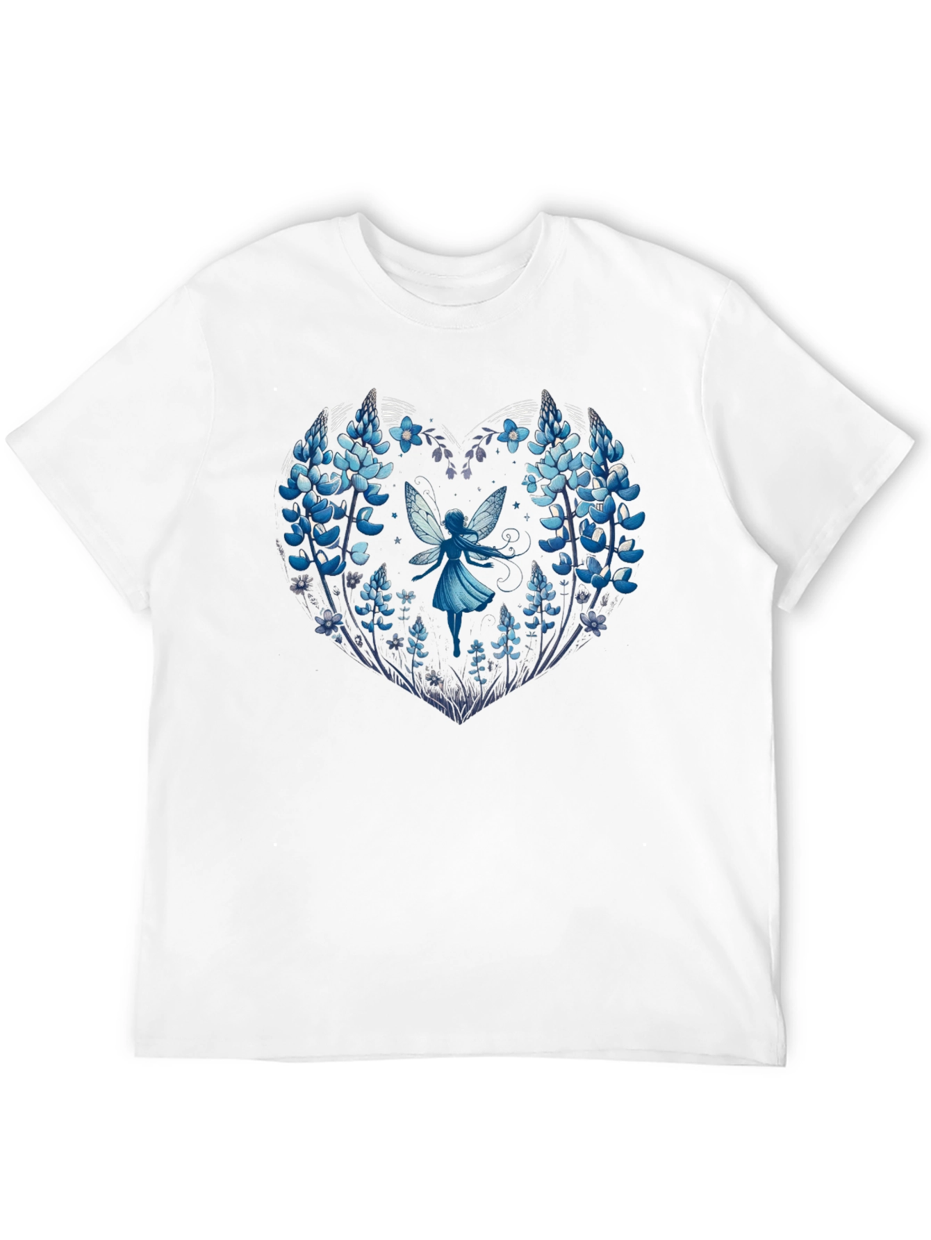Floral Fairy Heart Graphic Tee