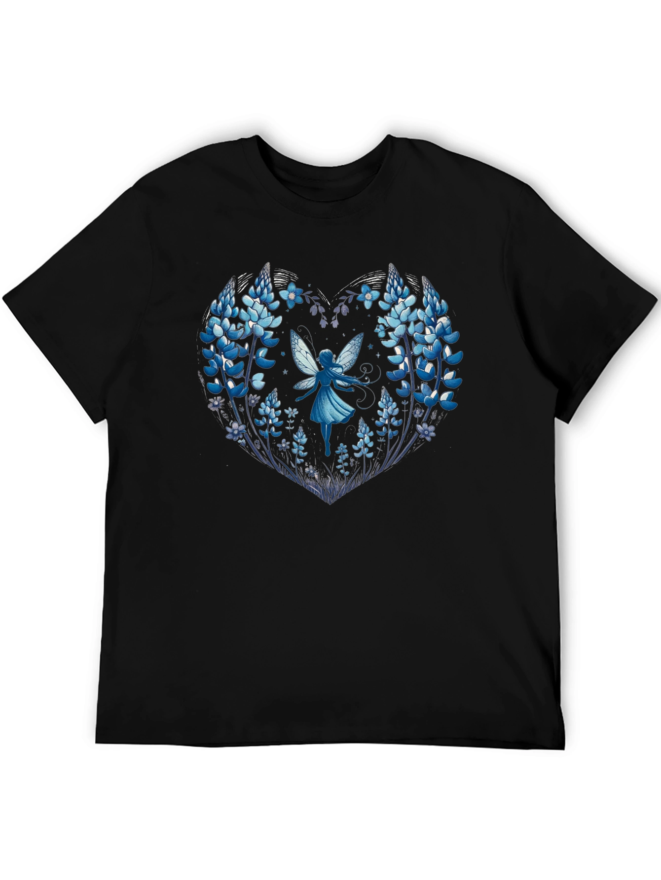 Floral Fairy Heart Graphic Tee