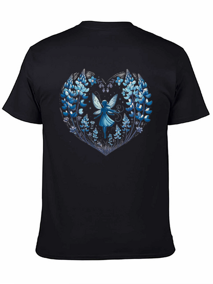 Floral Fairy Heart Graphic Tee