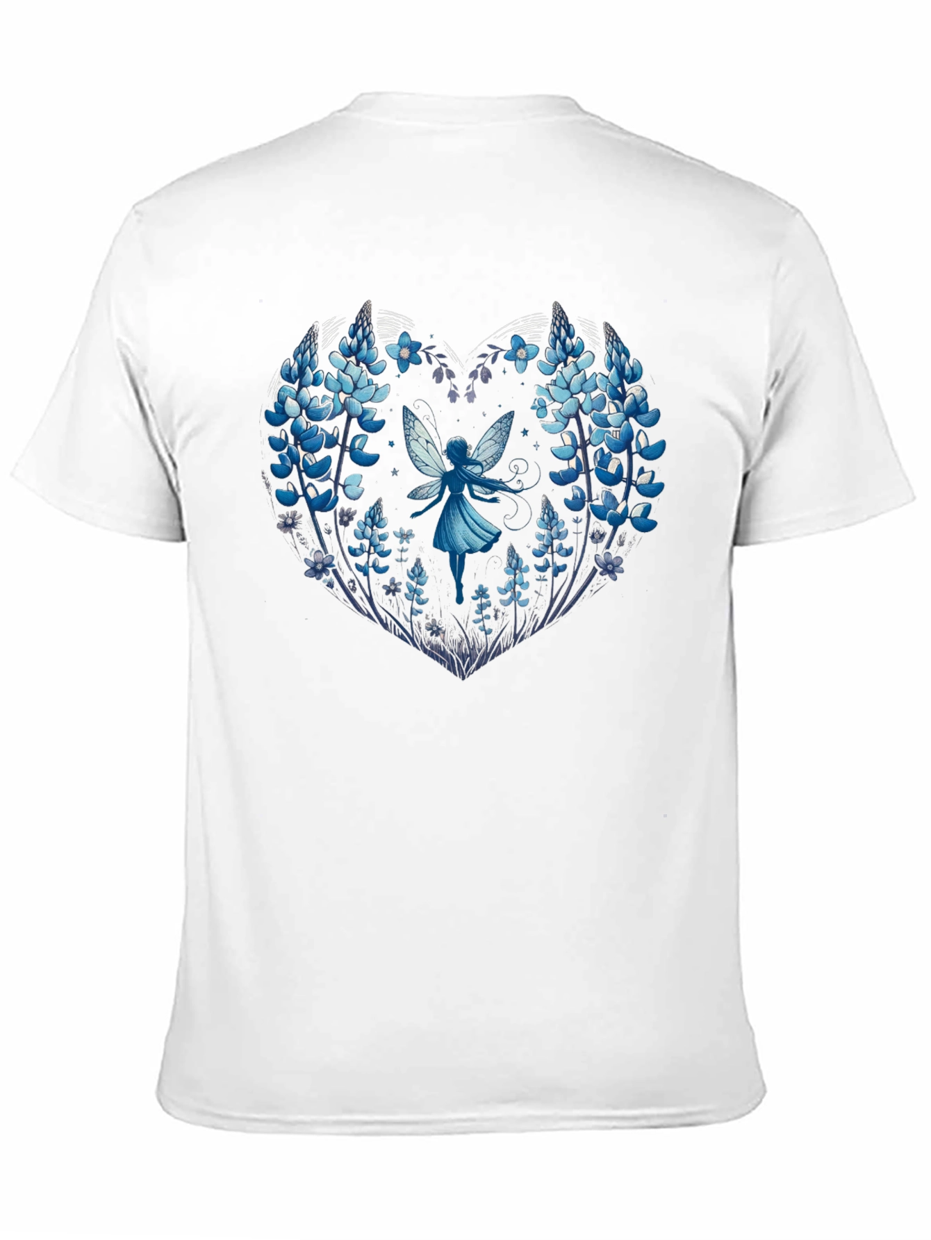 Floral Fairy Heart Graphic Tee