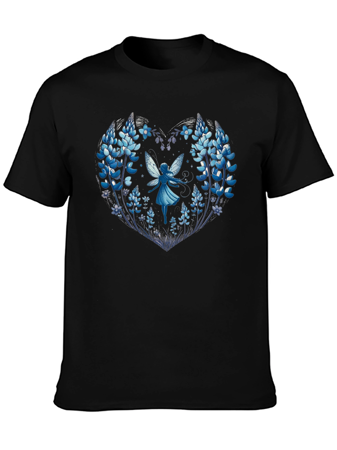 Floral Fairy Heart Graphic Tee