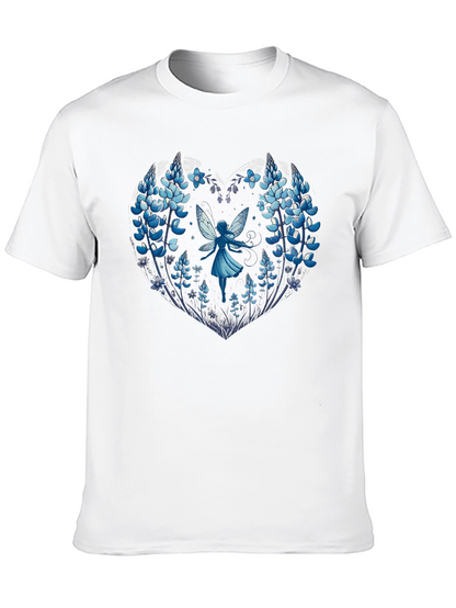Floral Fairy Heart Graphic Tee